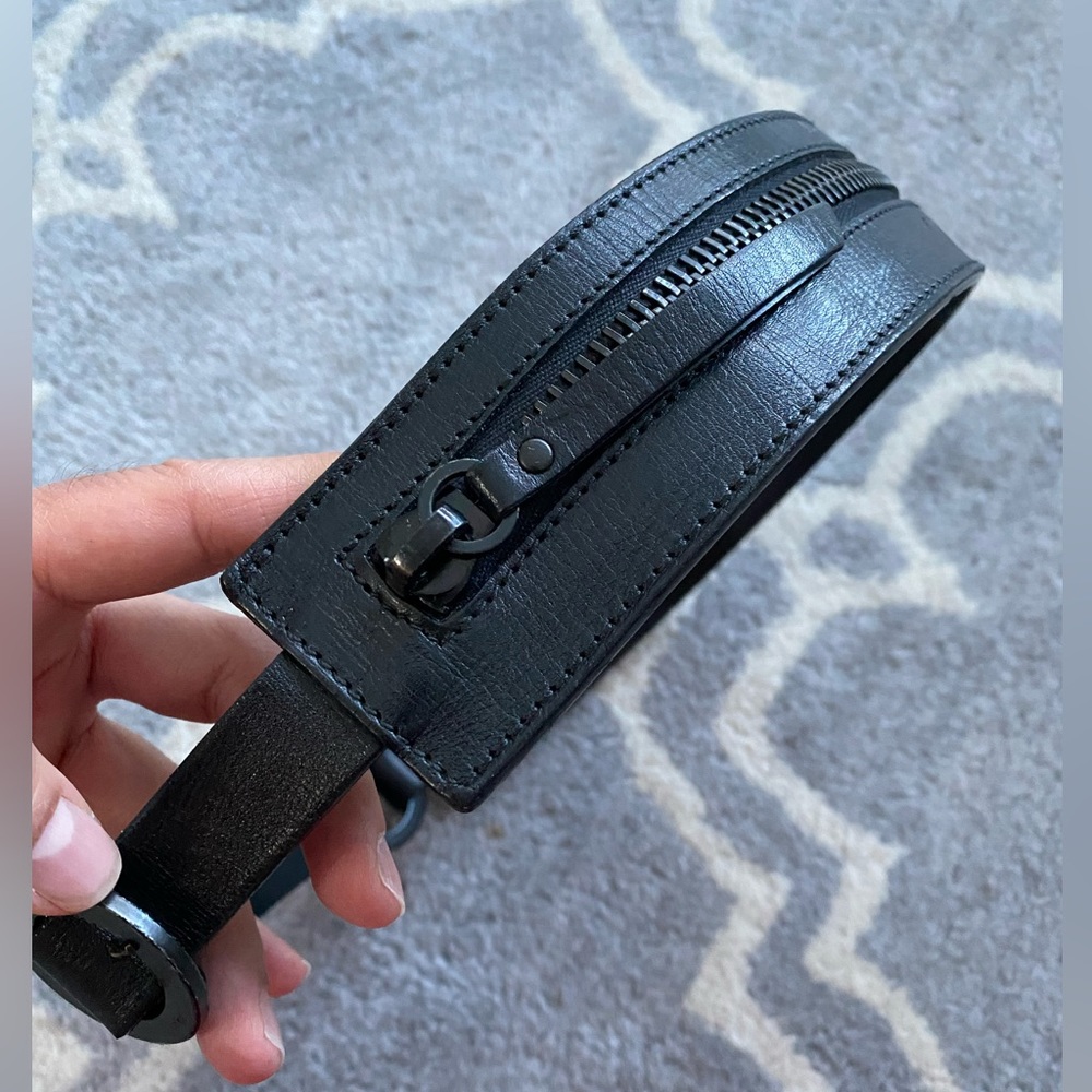 Gucci Black Leather Belt
